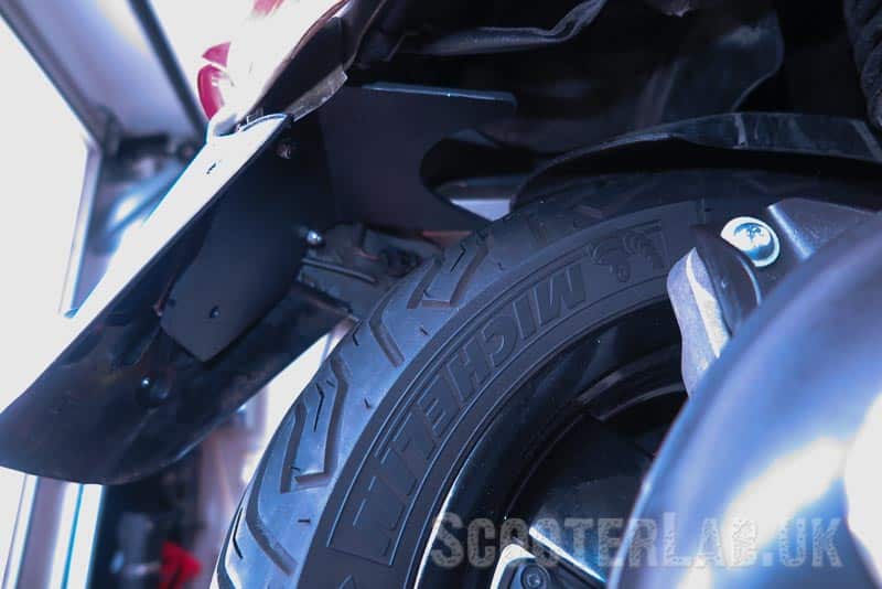 2005-2022: Vespa GTS HPE SLUK Catcher - Rear frame guard