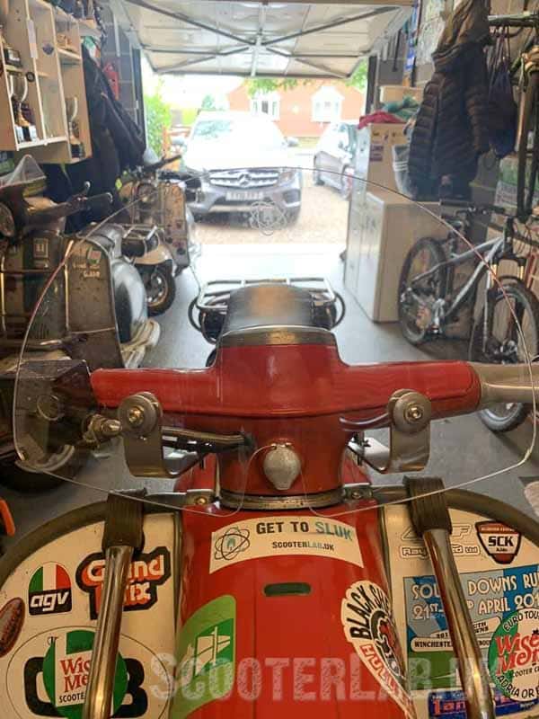 Lambretta Series 1 SLUK Shorty screen
