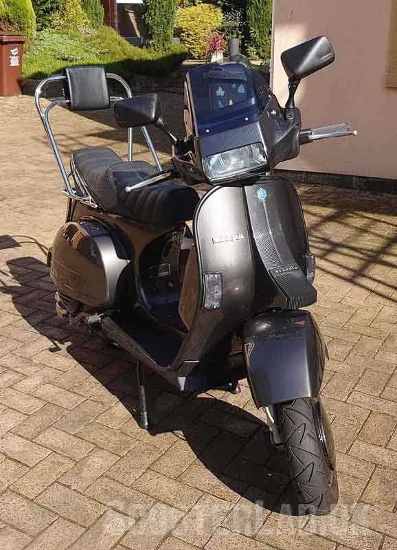 Vespa T5 SLUK Driver screen
