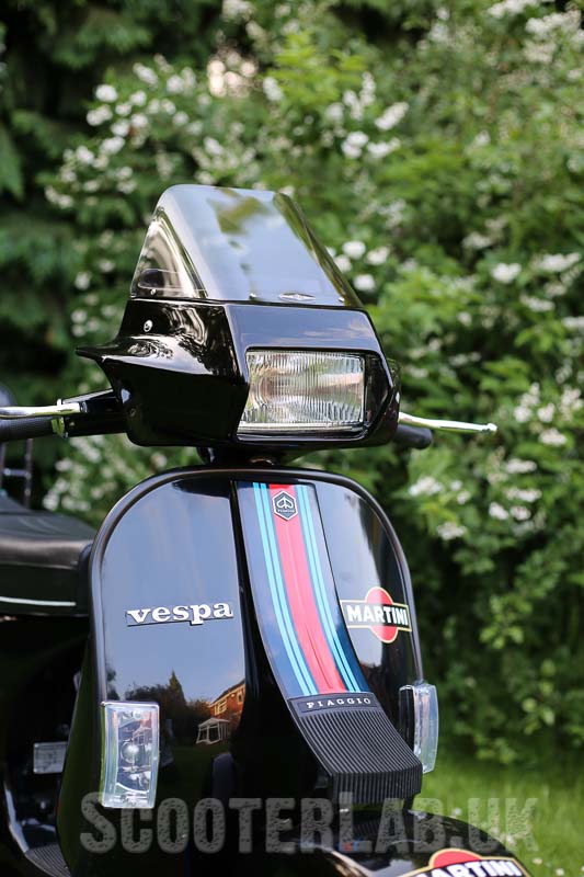 Vespa T5 SLUK Driver screen