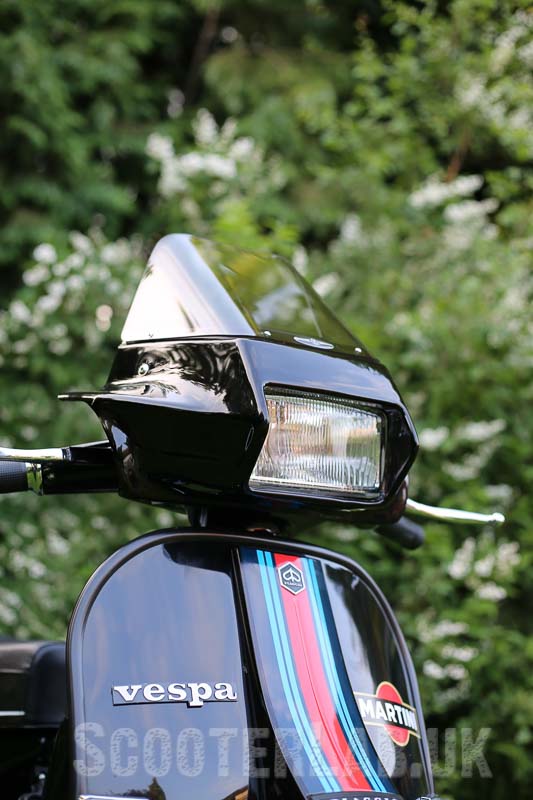 Vespa T5 SLUK Driver screen