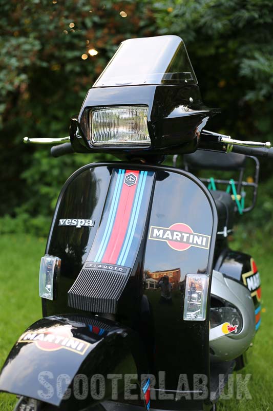 Vespa T5 SLUK Driver screen
